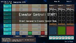 Скриншот 1 к игре 'In You We Trust, Not Algorithms' ~Newbie Matsumoto's Manual Elevator Operation with Sticky Notes~