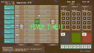 Скриншот 3 к игре 'In You We Trust, Not Algorithms' ~Newbie Matsumoto's Manual Elevator Operation with Sticky Notes~