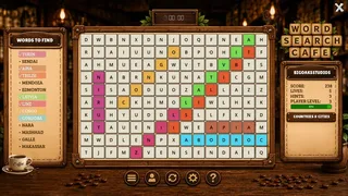 Скриншот 3 к игре Word Search Cafe