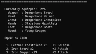 Скриншот 6 к игре Greywind's Legacy - A Text Based, Skill Progression, RPG