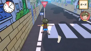 Скриншот 1 к игре ホワイトノウェイ（Stay on the white lines）