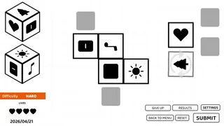 Скриншот 4 к игре A Puzzle game where you fold Dice