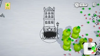 Скриншот 1 к игре Hungry Hangry Doodles
