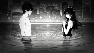 Скриншот 1 к игре 她在烟花中消失的夜晚