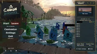 Скриншот 1 к игре Cannon Dinghies