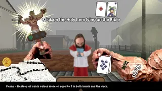 Скриншот 5 к игре Sacred Stakes: Starring VEINIEST DUKEM and his ludicrous blackjack skills on a holy crusade into the depths of THE gambling hell itself