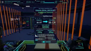 Скриншот 7 к игре Ghost Receipt - A Cyberpunk Pawnshop Simulator