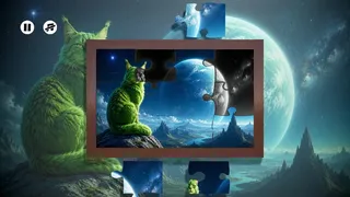 Скриншот 1 к игре Puzzles: Space Cats