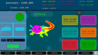 Скриншот 1 к игре Axomorph Idle