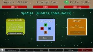 Скриншот 8 к игре Axomorph Idle