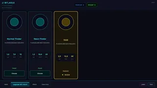 Скриншот 8 к игре BIT-HOLE: Neon Incremental