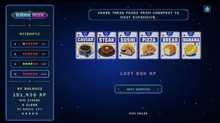 Скриншот 6 к игре Rank Risk: Guess the Order