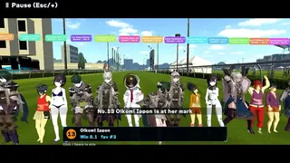 Скриншот 2 к игре Derby Heroines: Run, Bet, Win!