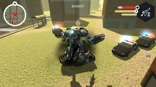 Скриншот 1 к игре Muscle Car Robot