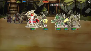 Скриншот 2 к игре Paperclash Tactics