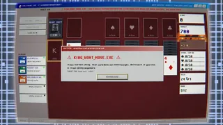 Скриншот 1 к игре SOLITAIRE.EXE: A Roguelike on the Night Shift