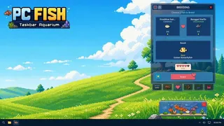 Скриншот 4 к игре PC FISH: Taskbar Aquarium