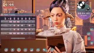 Скриншот 4 к игре 失真唱片店：Lofi专注时光
