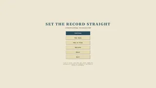 Скриншот 6 к игре Set the Record Straight