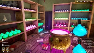 Скриншот 1 к игре Witch Cabin Cleanup