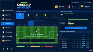 Скриншот 4 к игре Mini Soccer Manager