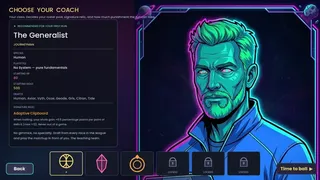 Скриншот 1 к игре Cosmic Crossover: Roguelike Basketball