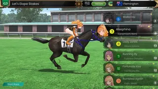 Скриншот 4 к игре Gallop Diva: Академия скачек для девушек