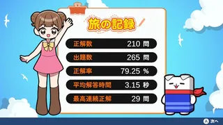 Скриншот 5 к игре 日本一周漢字の旅