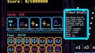 Скриншот 6 к игре CURSECADE: Pachinko Roguelite