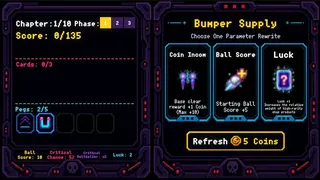 Скриншот 8 к игре CURSECADE: Pachinko Roguelite