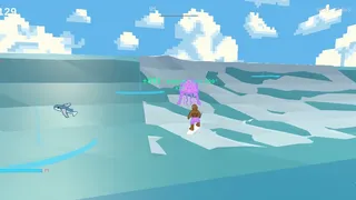 Скриншот 2 к игре Monster Wave 3D Surfing