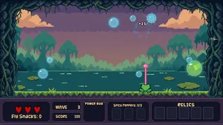 Скриншот 1 к игре FrogPop