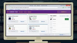 Скриншот 3 к игре Open Headcount: A Corporate-Hell Roguelike