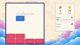 Скриншот 2 к игре FlashWords: Wordfall