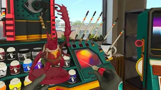 Скриншот 2 к игре BrushHammer Miniature Painter VR