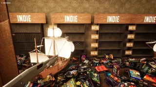 Скриншот 8 к игре Game Shelver 99: I must organize my Steam Library and defend it against pirates with a shotgun