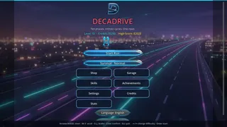 Скриншот 1 к игре Decadrive