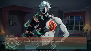 Скриншот 1 к игре Help! I Tried to Summon the Perfect Boyfriend and Messed Up so I Summoned a Demon Instead!?!?
