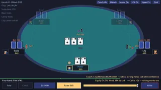 Скриншот 5 к игре Pixel Hold'em: Poker Coach