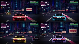 Скриншот 5 к игре Ridiculous Racing: Retro Arcade Racer