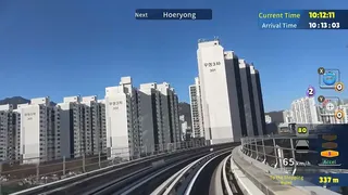 Скриншот 5 к игре Korean Rail Driving Tour-LRT Uijeongbu