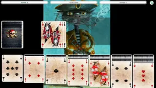 Скриншот 8 к игре Solitaire - Cat Pirate Portrait