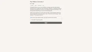 Скриншот 1 к игре Way Walkers: University 2
