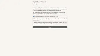 Скриншот 3 к игре Way Walkers: University 2