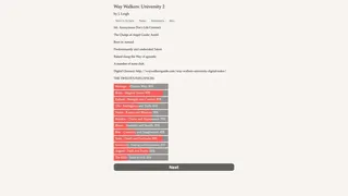 Скриншот 5 к игре Way Walkers: University 2