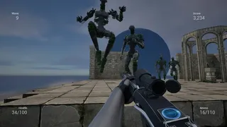 Скриншот 2 к игре Alien Weapon Test Grounds