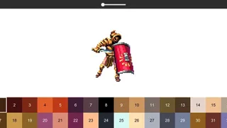 Скриншот 5 к игре Coloring Pixel - Fantasy Characters