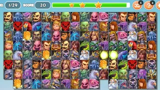 Скриншот 1 к игре Monsters and Warriors - Onet Match Connect
