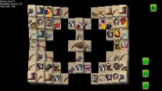 Скриншот 3 к игре Weapon and Armor: Mahjong