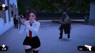 Скриншот 6 к игре Anime Girls: Highschool of Dead
